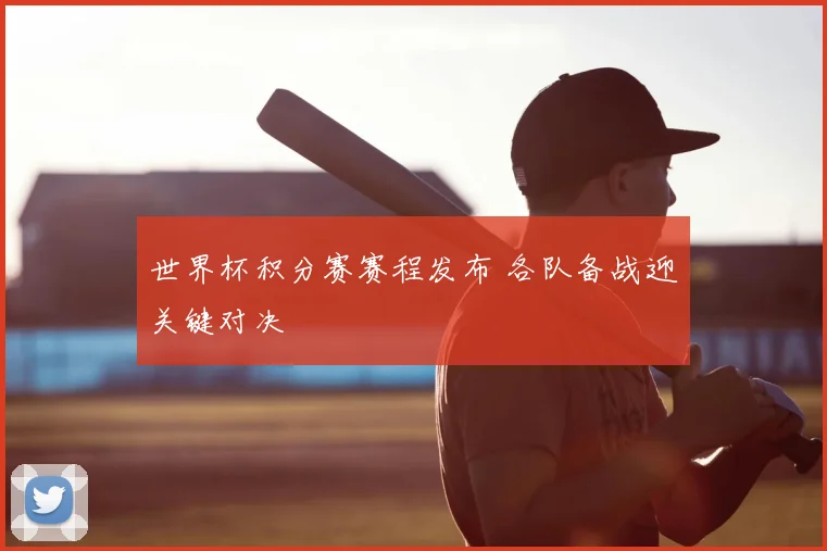 世界杯积分赛赛程发布 各队备战迎关键对决